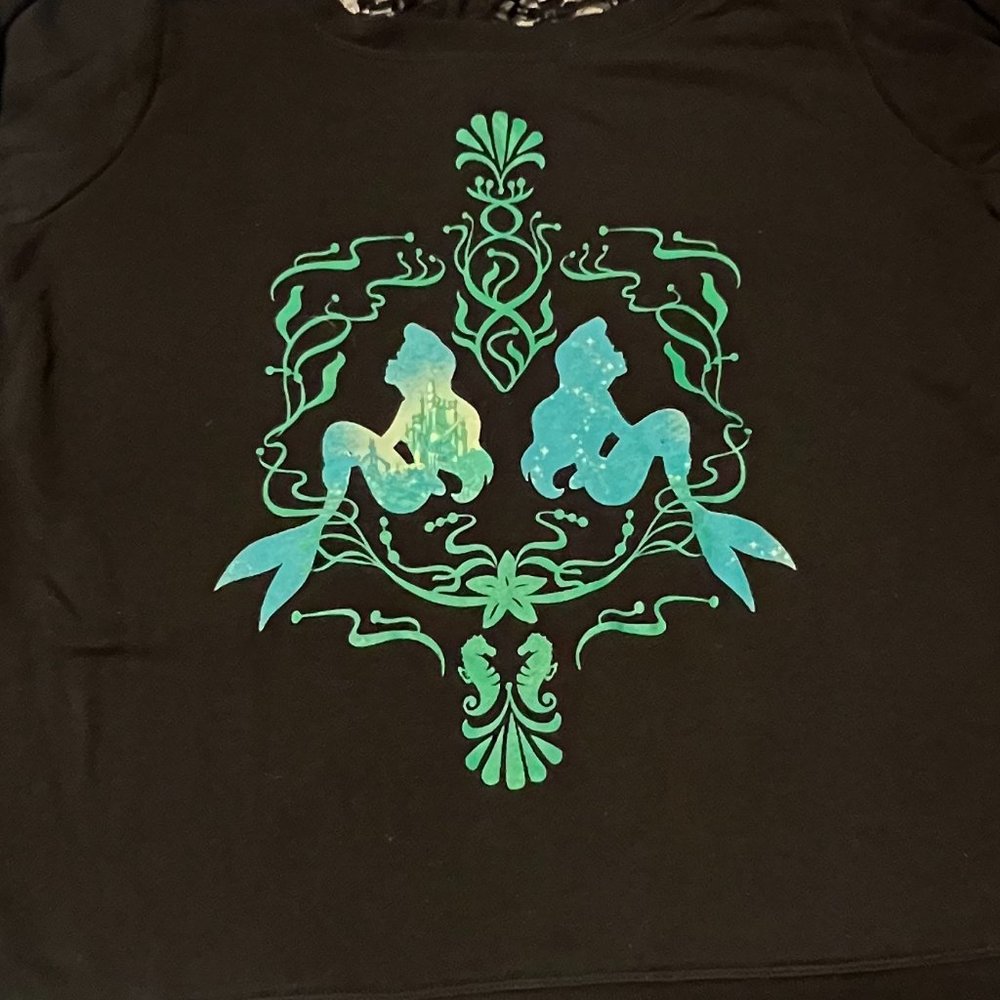 Little Mermaid Torrid Disney Sweatshirt Size 1